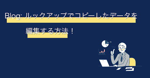 ルックアップでコピーしたデータを編集する方法!フィールド非表示プラグイン編